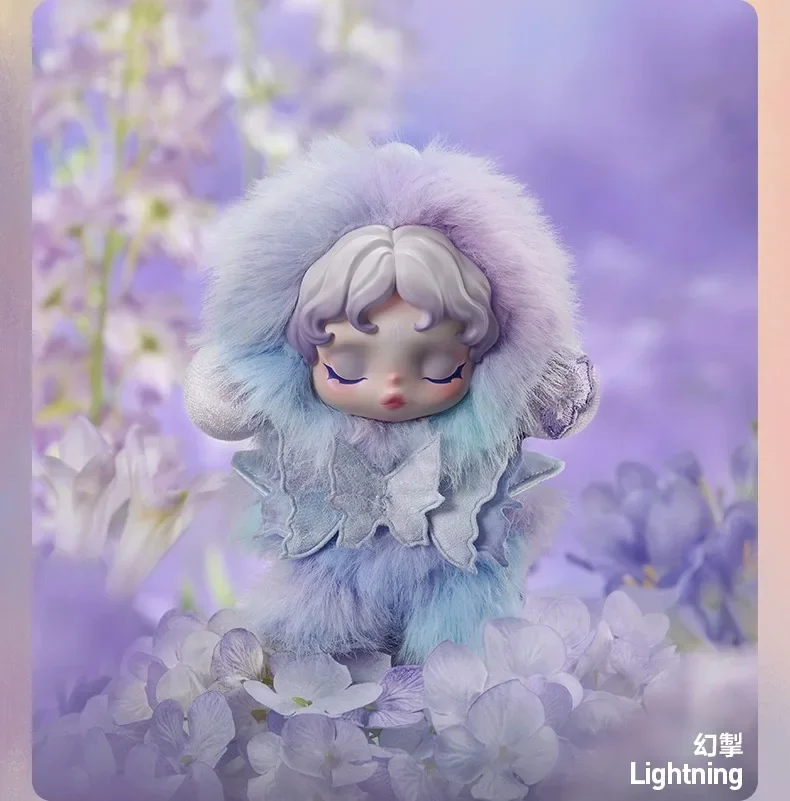 

Original POPMART Skullpanda Light Weaving Garden Series Vinyl Face Blind Box Cute Toy Collection Home Decoration Surprise Gift