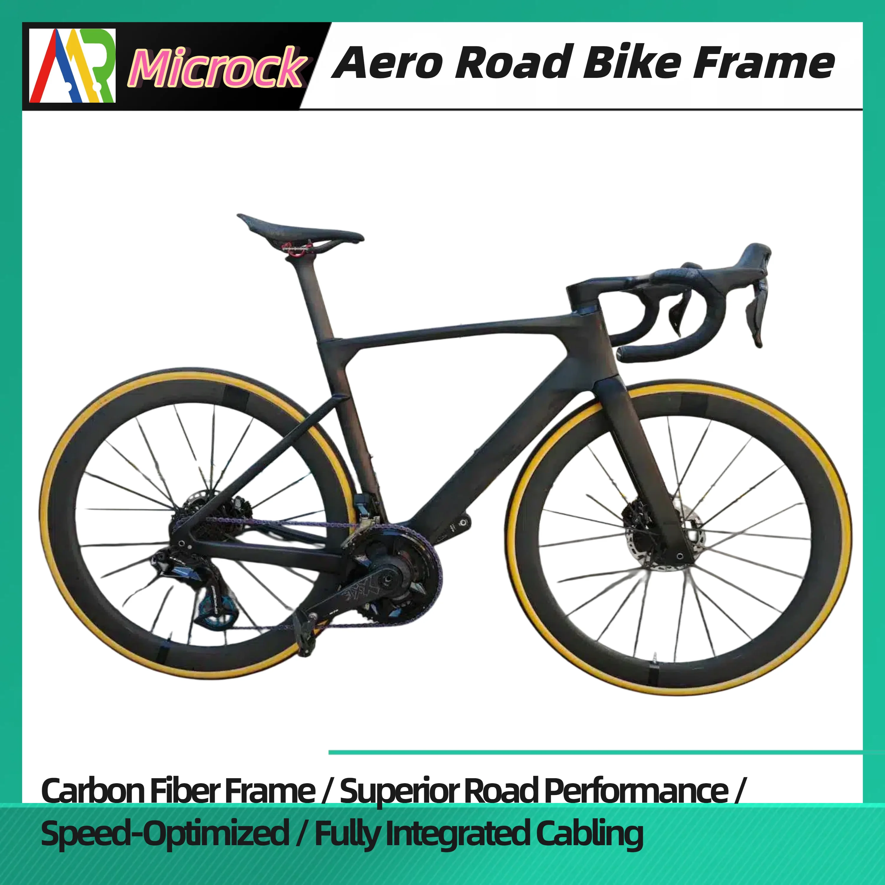 Carbon Fiber Road Bike Frame Aero - MICROCK Superlight Aero Full Carbon Fiber