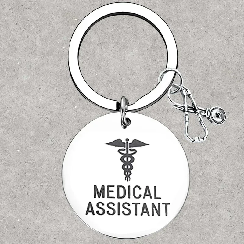 Hot Medical Assistant Keychain Medical Student Gift Key Rings