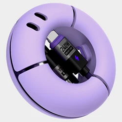 Silicone Cable Organizer for 0.5m 1m 1.2m 1.8m Magnetic Smart Watch Charging Cable Connector earphone Cord Storage