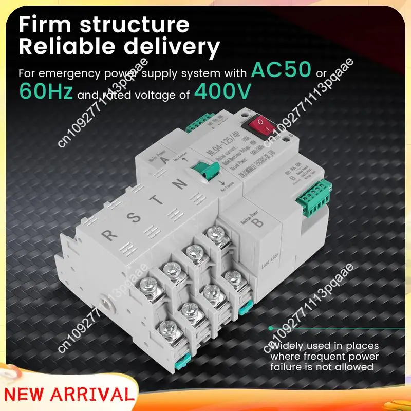 

N84R MCB Type Dual Power Automatic Transfer Switch 4P 100A ATS Circuit Breaker Electrical Switch