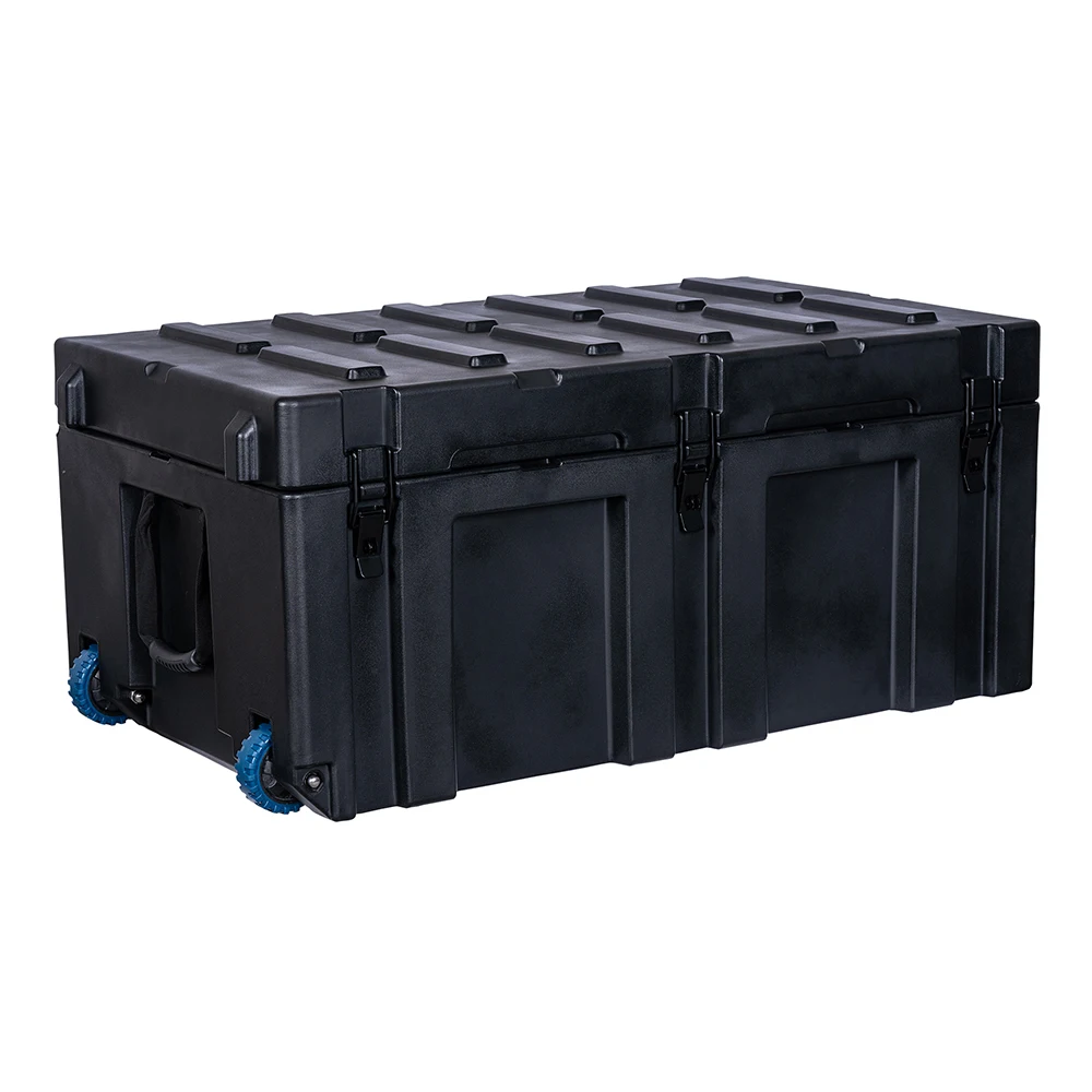 220L 0LLDPE Heavy Duty Toolbox Rotomolded Plastic Tools Set Box Wheeled With Handles