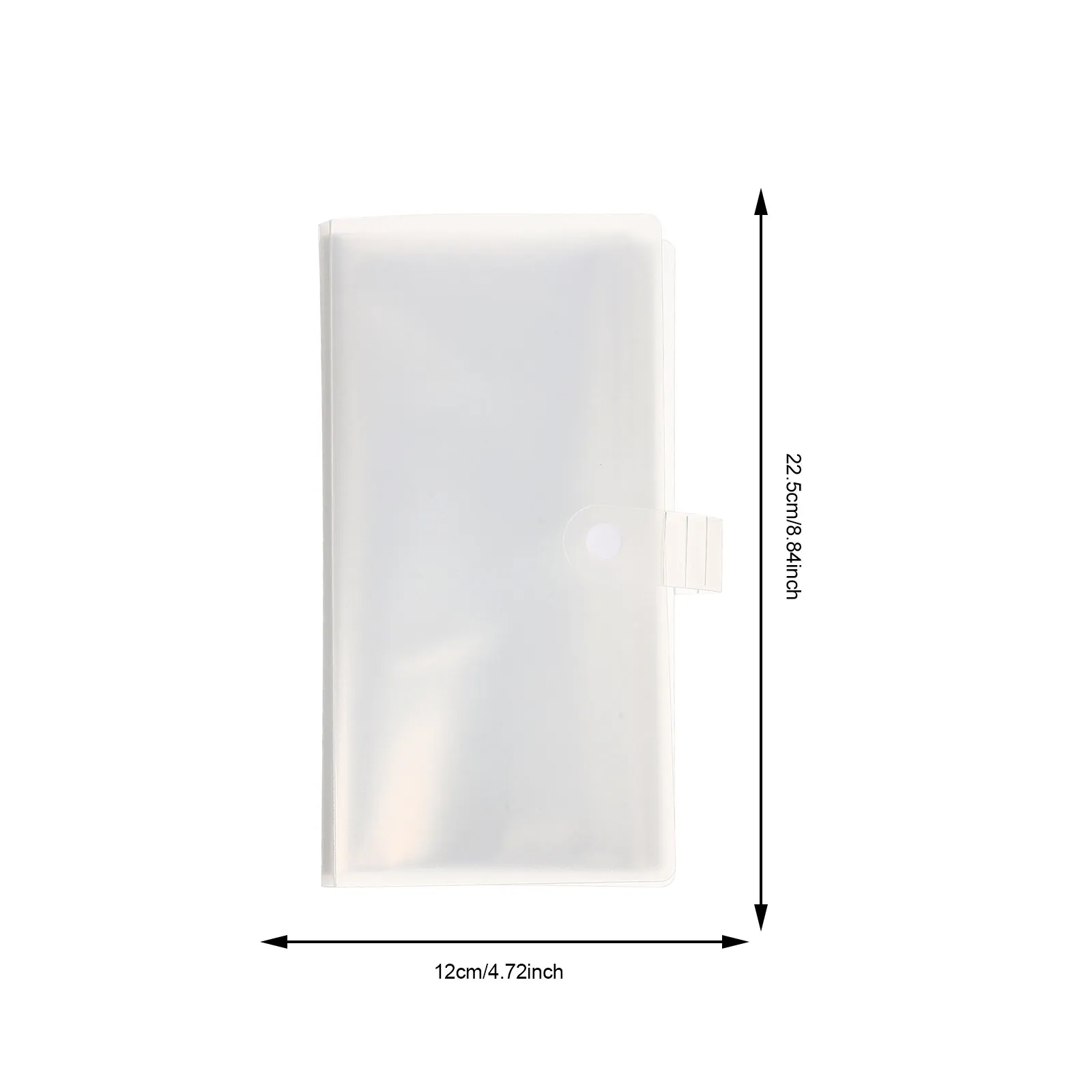2Pcs Plane Tickets Storage Holder Multi-Functional Album Loose-Leaf Card Organizer Photo Book Collection Gift for Theater Fans