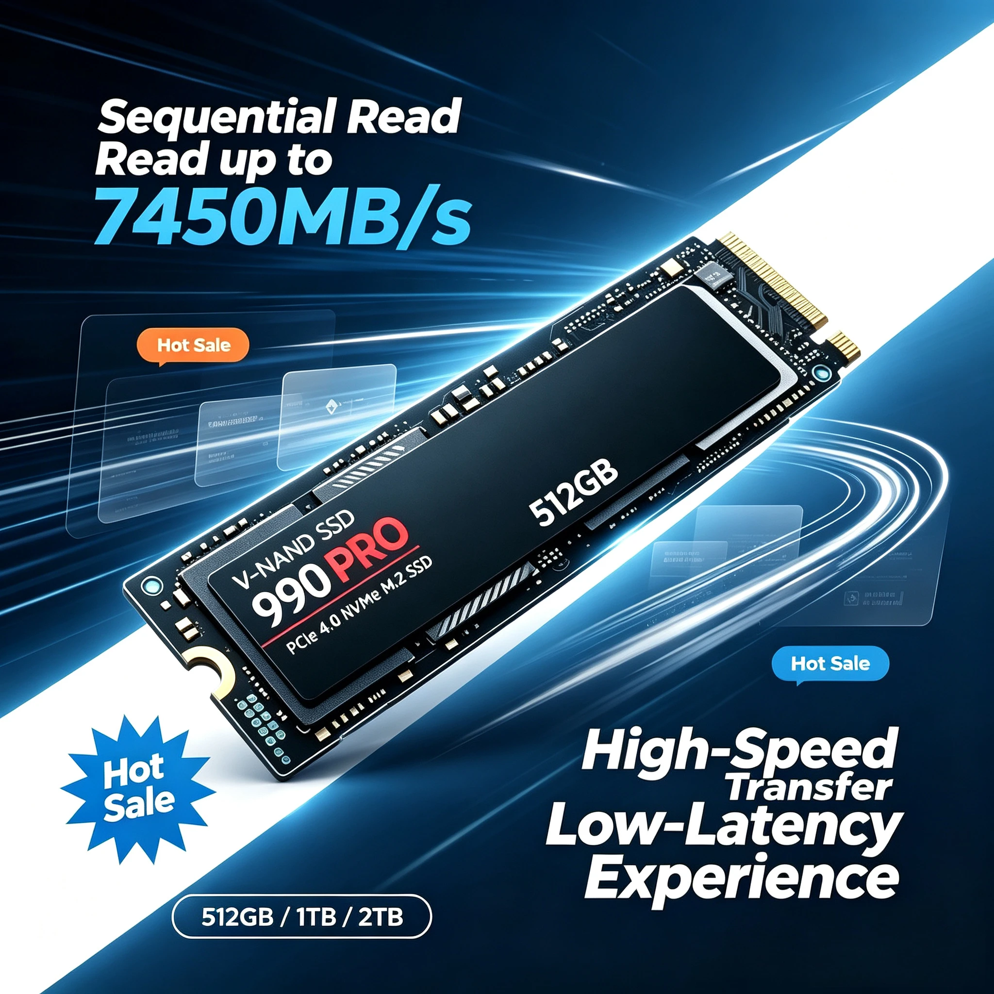 Pc Gaming Vs Ps5 - SSD 990 PRO M.2 2280 PCIe