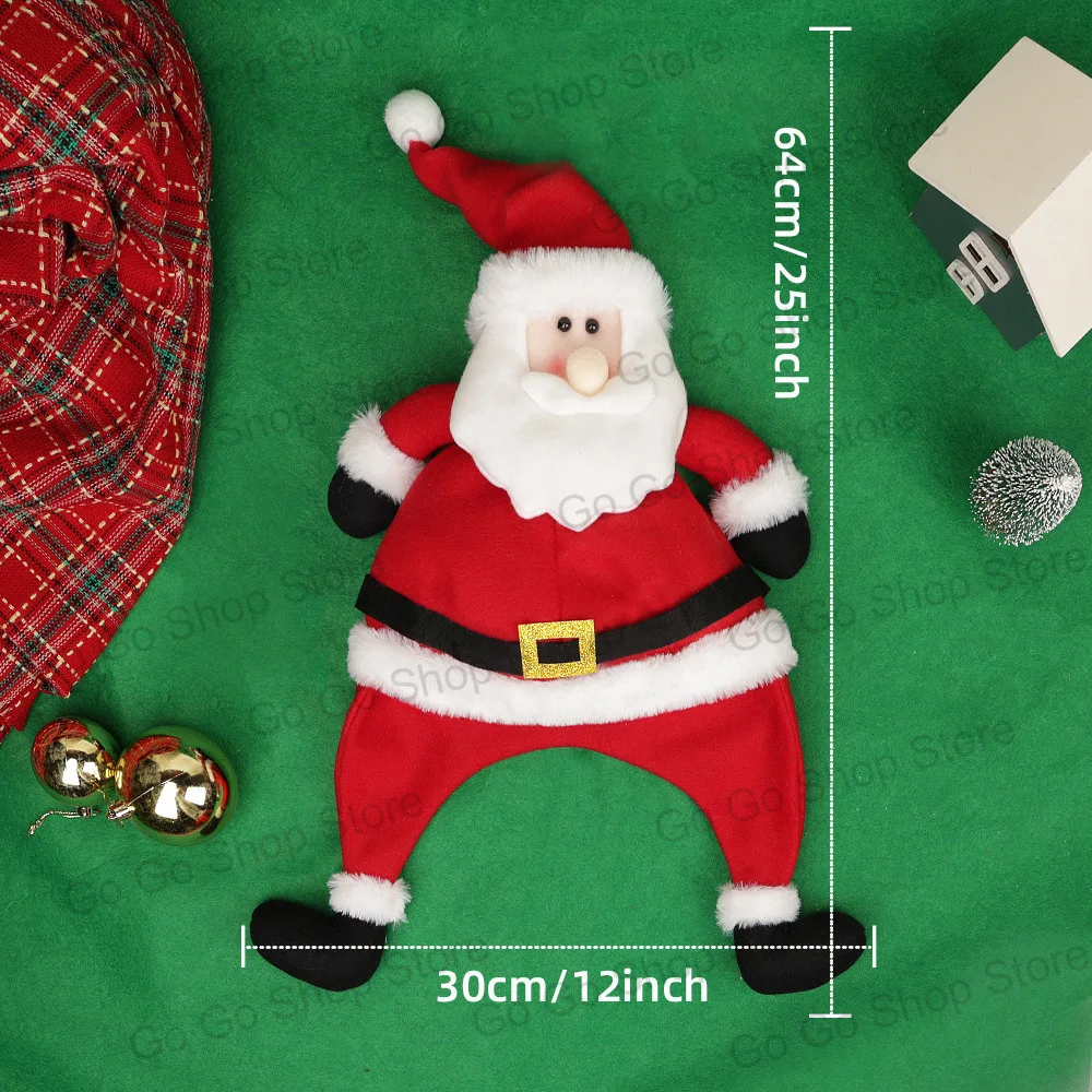 Christmas decorations, party Santa hats, adult children's long hats, holiday hats, party supplies