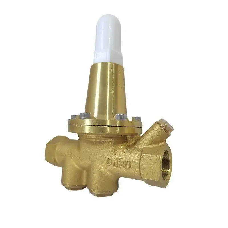 200P Manual Adjustable Branch Pressure Reducing Valve Brass Water Pressure Regulator 1/2