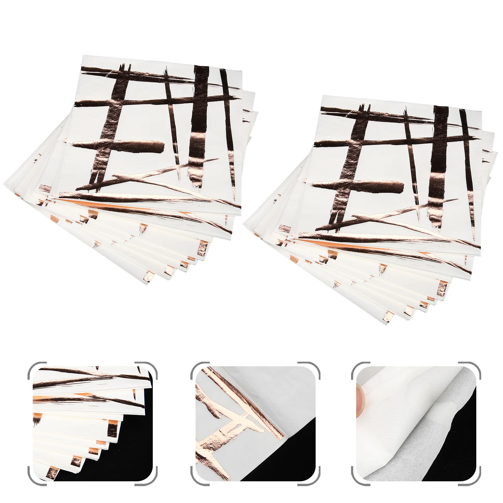 

Banquet Napkin Paper Decor Restaurant Decorate Tissue Wood Pulp Hotel Desktop Napkins Bride