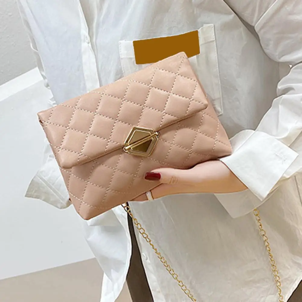 

Durable Shoulder Bag Shoulder Bag for Women Stylish Lock Chain Bag Lightweight Durable Fashion Shoulder Bag for Trendy Women