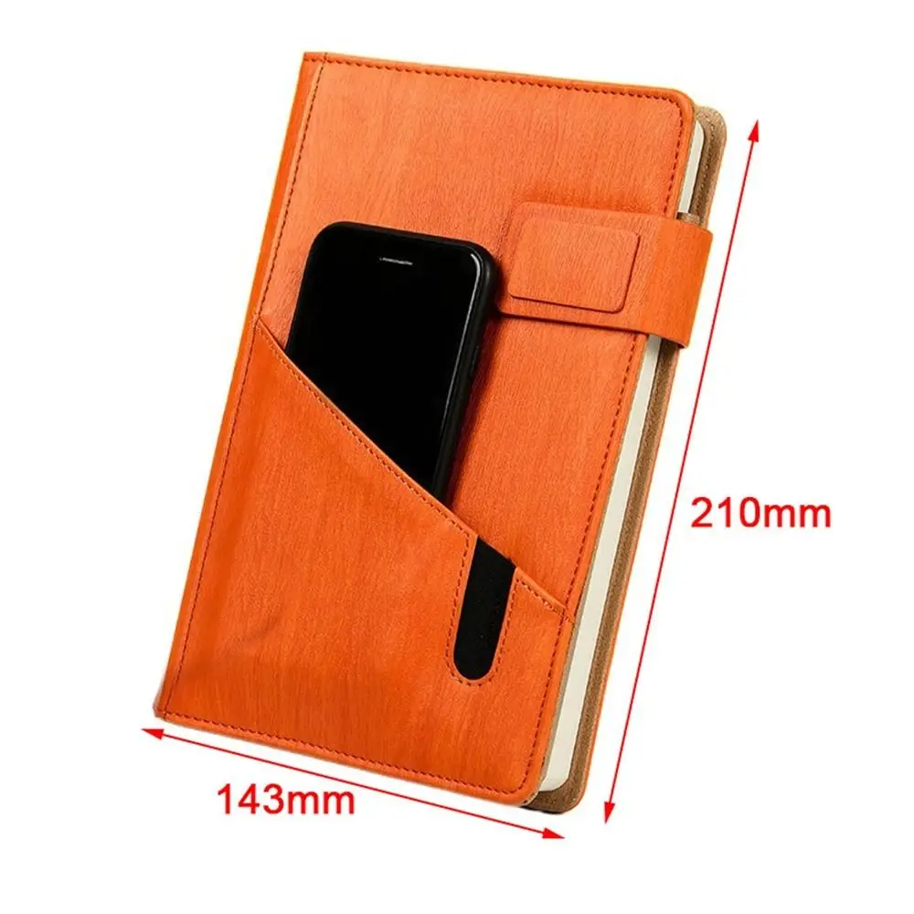 PU Leather A5 Notebook New DIY Thick Notebook Creative Multifunctional Business Notebook School