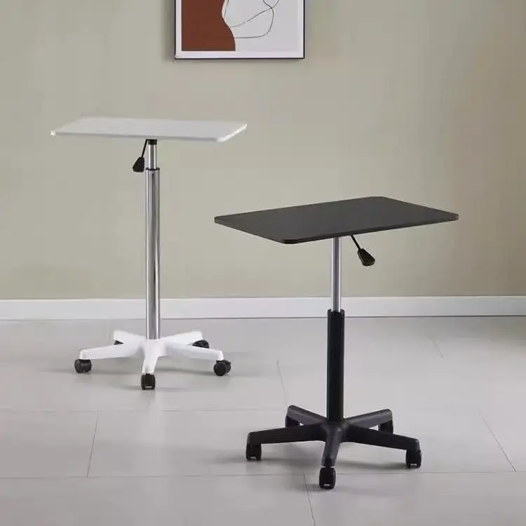 Height Adjustable Standing Computer Desk Mobile Sit Stand Foldable Laptop Table Home Office Study Bedroom Kids Computer Desk