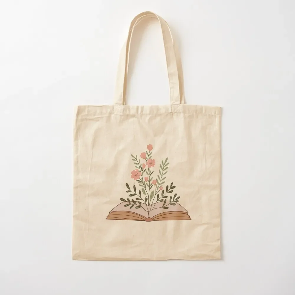 

Flowery open book Tote Bag Women's bags sac pour femme Tote Bag