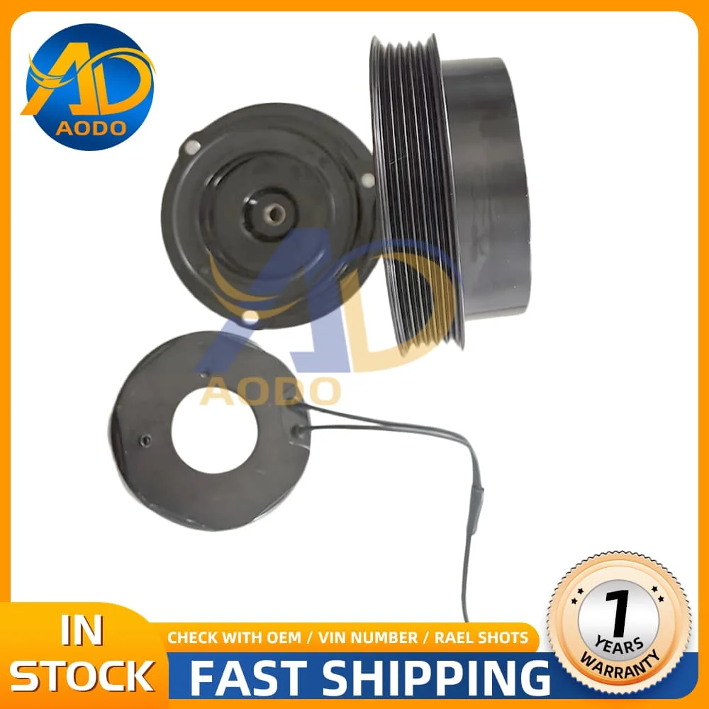 

A/C AC Air Conditioning Compressor Clutch For 2004-2012 Kia Rio 1.5 / Cerato 1.6 6SBU16C 11270-24500 1127024500 P300131410 5PK