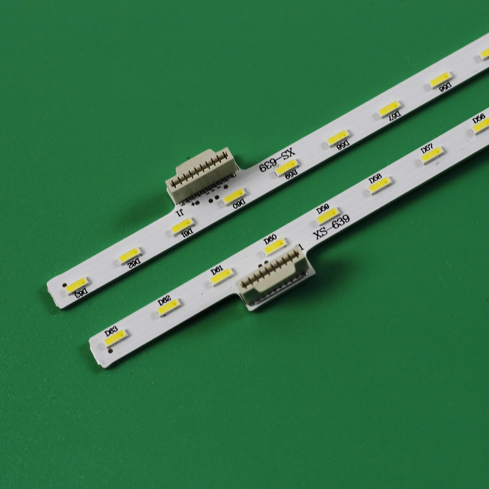 2Pcs/Set LED Strip For SONY KDL-55W800B KDL-55W755C KDL-55W809C KDL-55W850C KDL-55W808C 74.55T26.001-0-FC1 LB55038 V1 V0_00