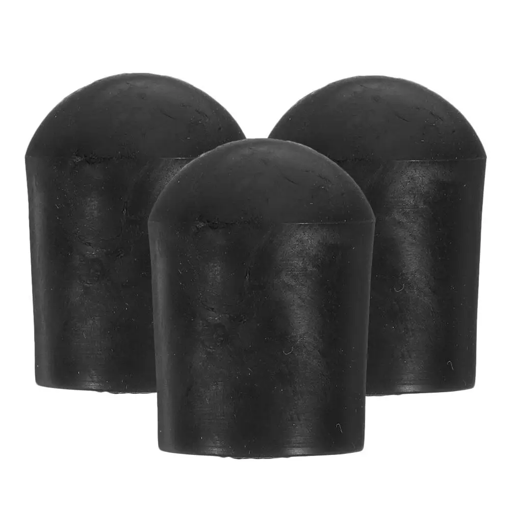 3 Pcs Cello Accessories Musical Instrument Endpin Protector Convenient Bass Rubber Replacement Tip