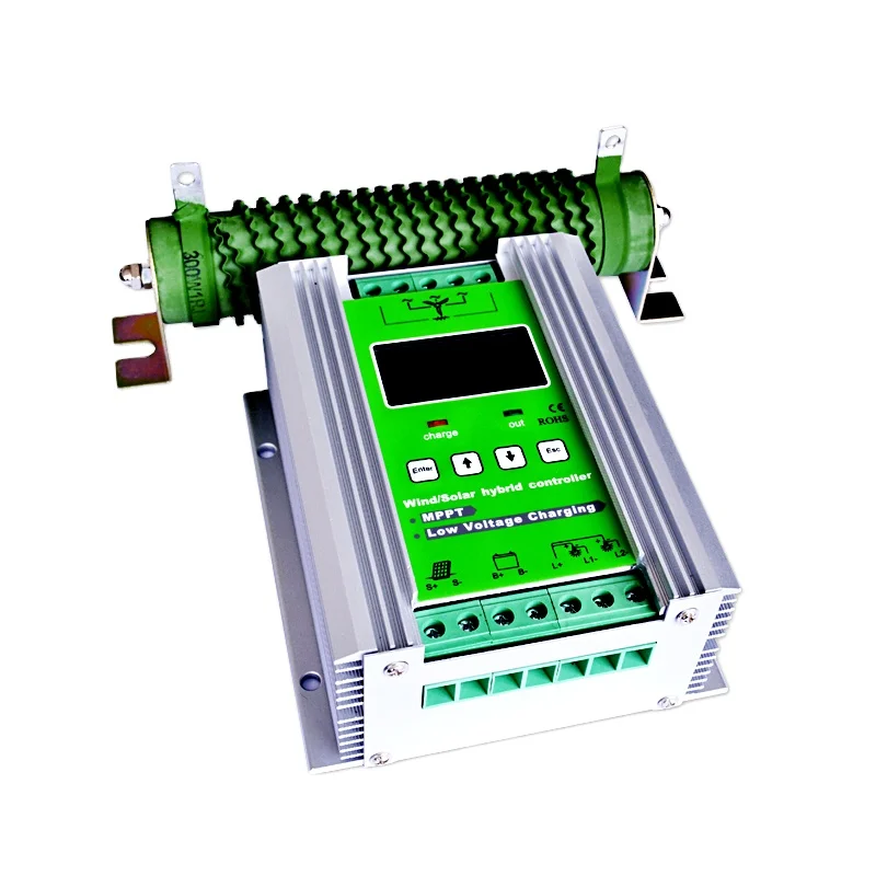 1000W MPPT wind solar hybrid charge controller 600W Wind turbine regulators 400W Solar power controller