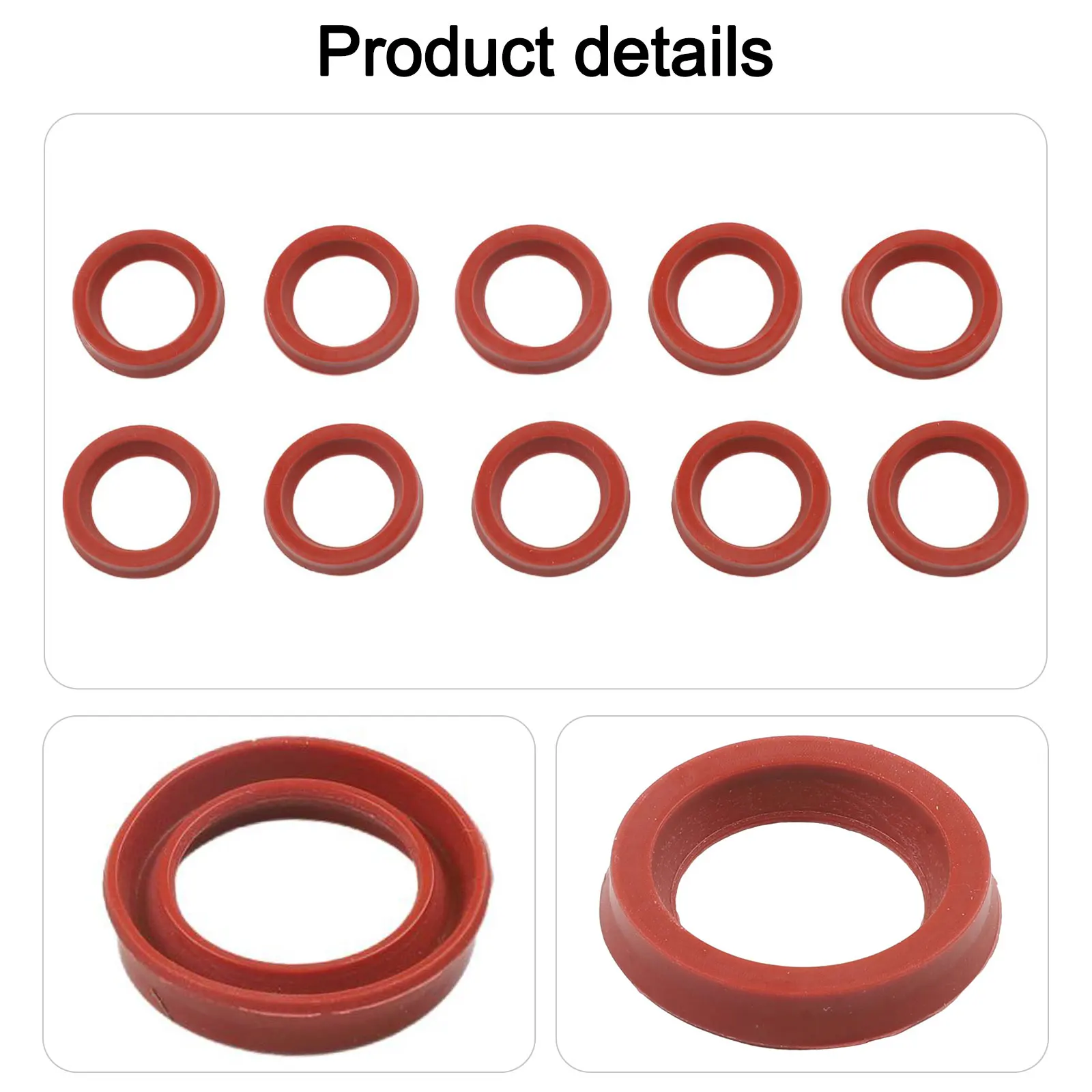 10 Compatible Coffee Machine Seals Set for AEG For Krups For Bosch For Siemens For Melitta Reliable Functionality