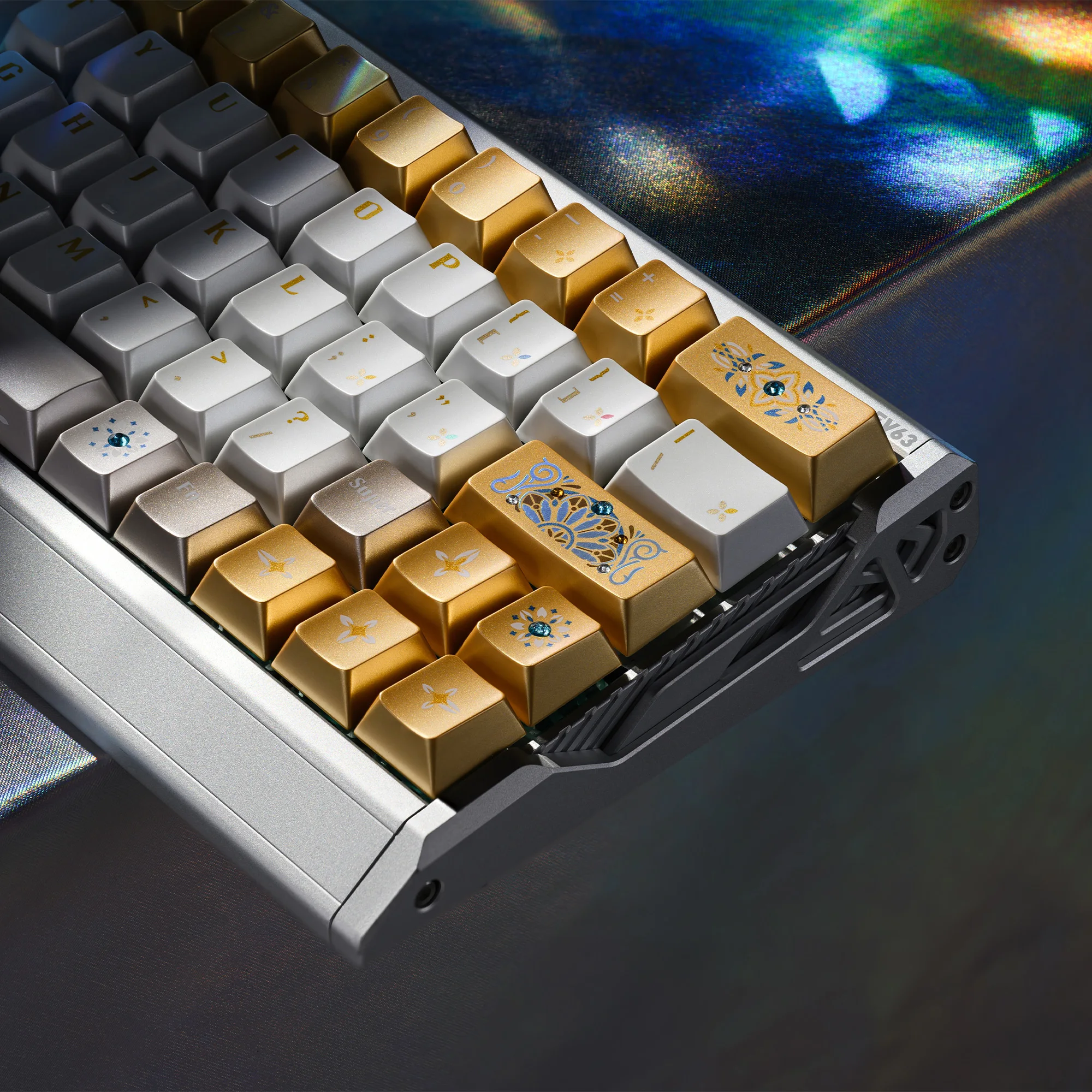XVX Stained Glass Cherry Keycaps PBT+PC 181-Key