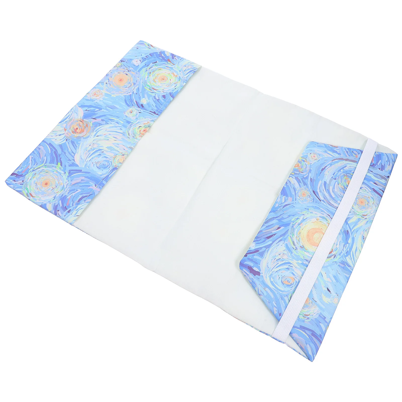 Book Sleeve Cover with Pattern Binding Cloth Notebooks Protector Protection Accessory