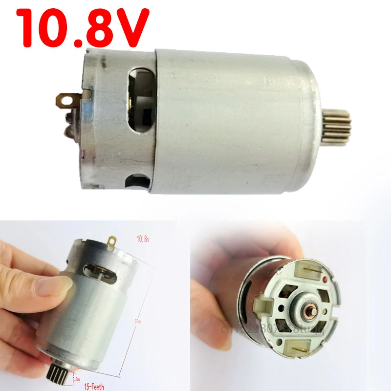 

10.8 V 15 Teeth for BOSCH GSR1080-2-LI 3601JE2000 /EU Electric Drill Screwdriver Motor DC Motor KV3SFN-8520SF-WR