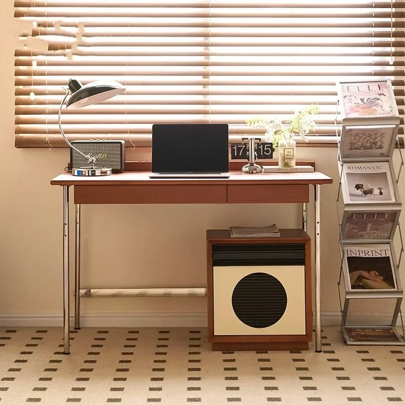 طاولة دراسة للواجبات المنزلية لسطح المكتب على طراز العصور الوسطى #5