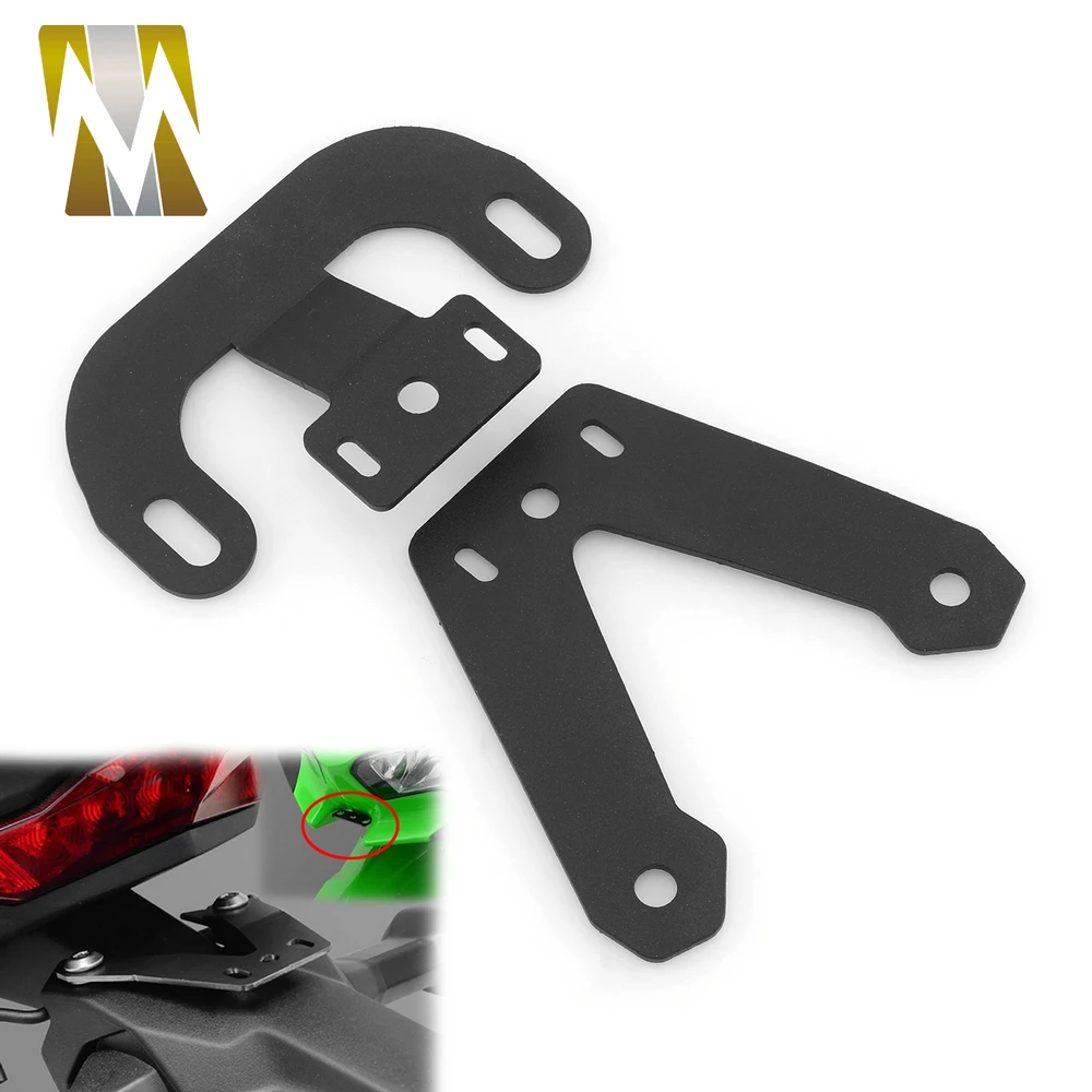 Motorcycle For Kawasaki Ninja 400 2018-2024 Ninja 500 Navigation Bracket Front Rear DVR Data Logger Ninja500 2024 2025