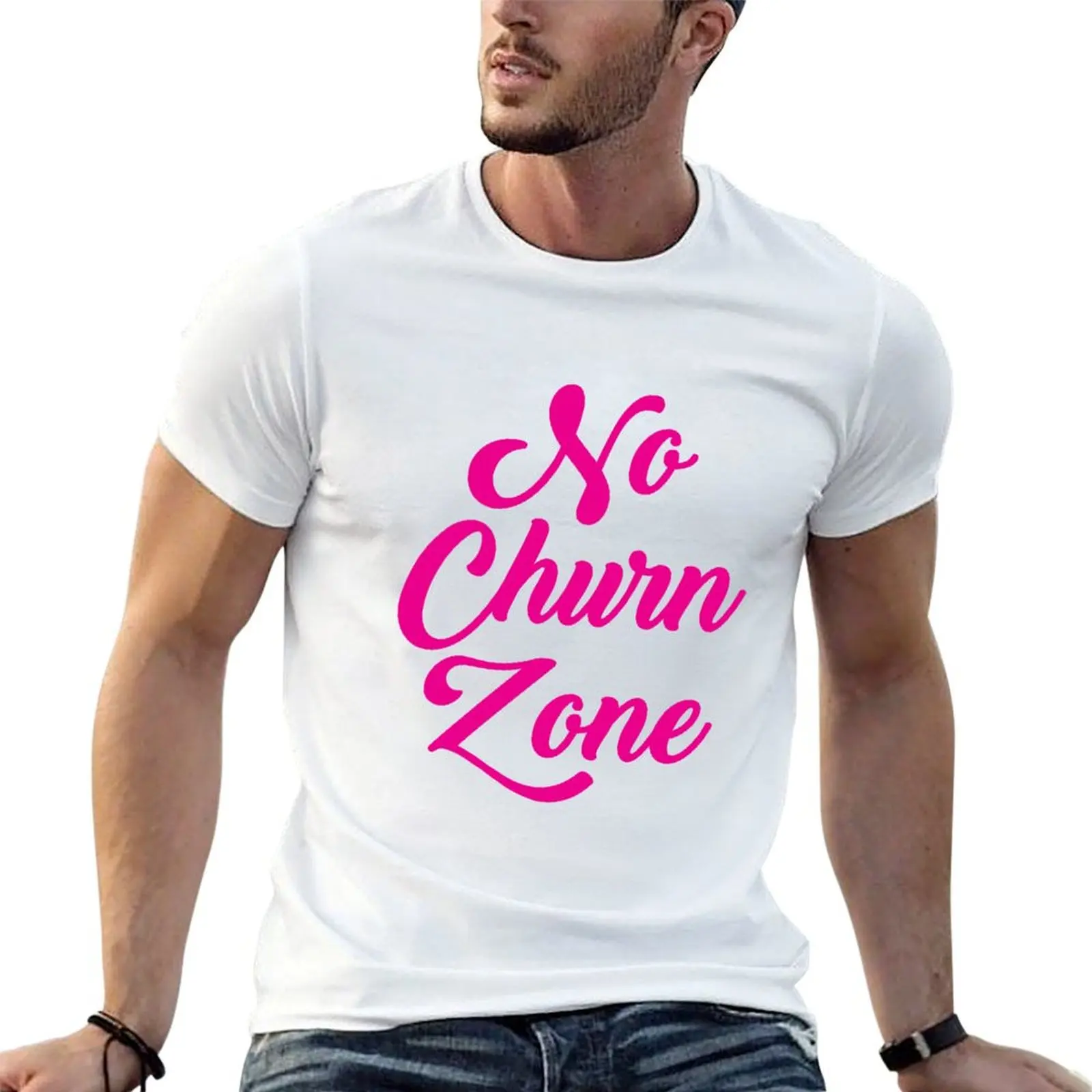 Customer Success Poster No Churn T-Shirt Plus Size Summer Short Sleeve T-Shirt