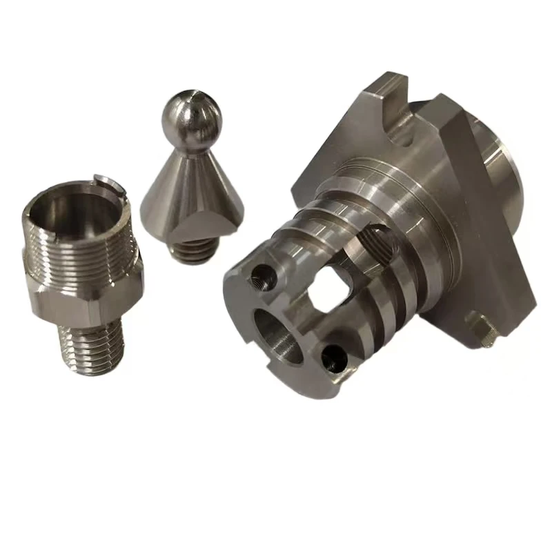 

Stainless steel precision mechanical threaded connectors Stainless steel non-standard custom parts custom processing