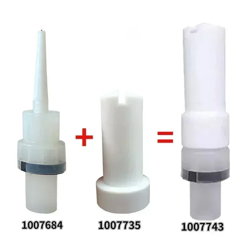 Electrostatic Coating Nozzle Set 1007743 Include NF25 1007735 and Electrode Bracket 1007684 for Ge ma Opti GA03 Powder Spray Gun