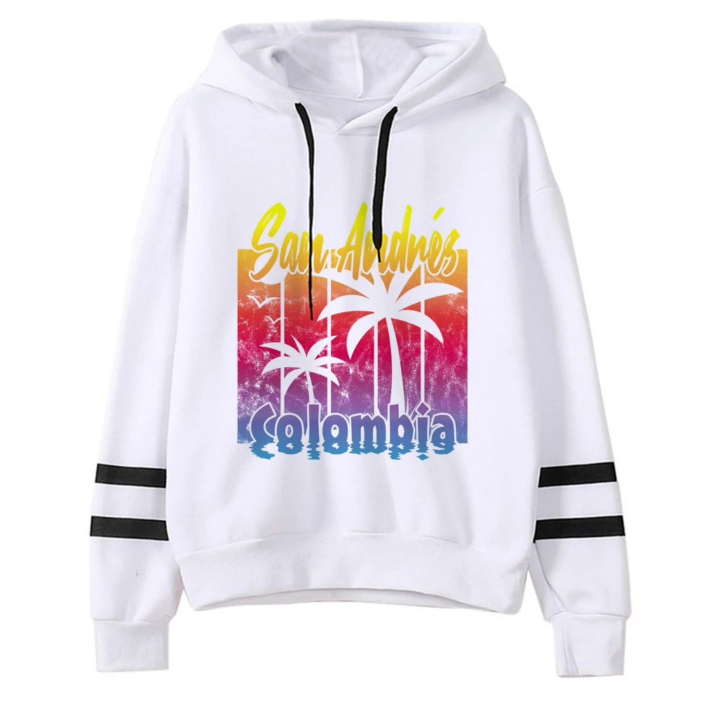 Colombia Hoodies Vrouwen Zweet Y 2K 2023 Esthetische Vintage Trui Kleding Dames Lange Mouw Capuchon