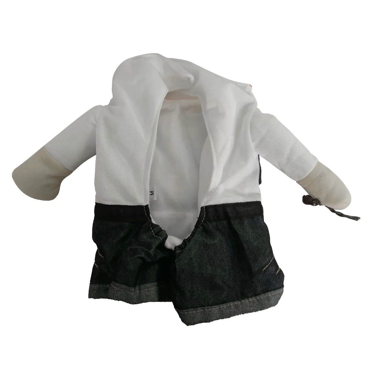 

Funny Cat Dog Outfit Cosplay Apparel Puppy Blue Jeans Hat Size L Clothes Design Cowboy Soft Comfortable Fabric Stylish