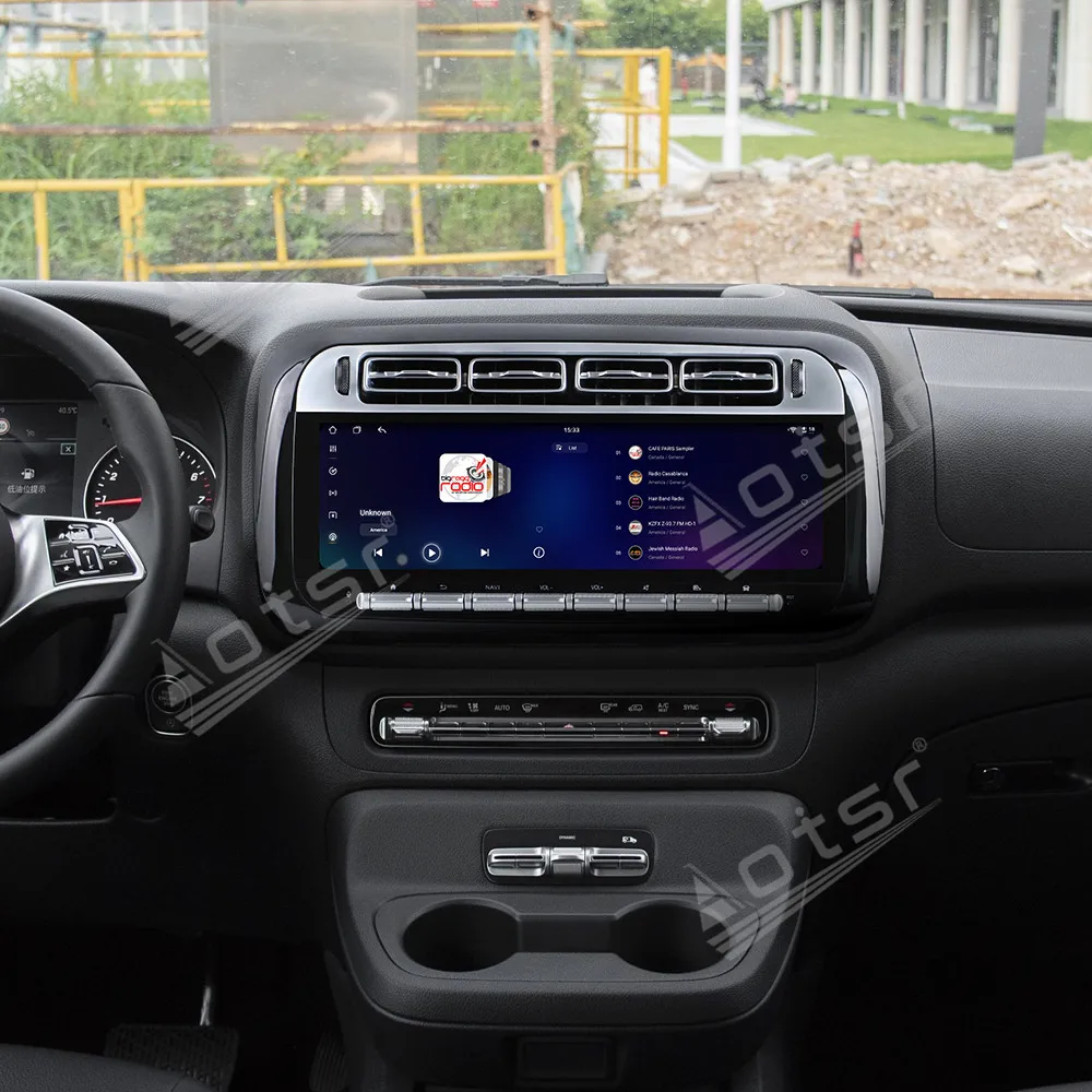 Android14 CarPlay أندرويد 4G واي فاي ستيريو الملاحة راديو السيارة مشغل وسائط متعددة شاشة لمس لمرسيدس بنز فيتو 2024-2025 #3