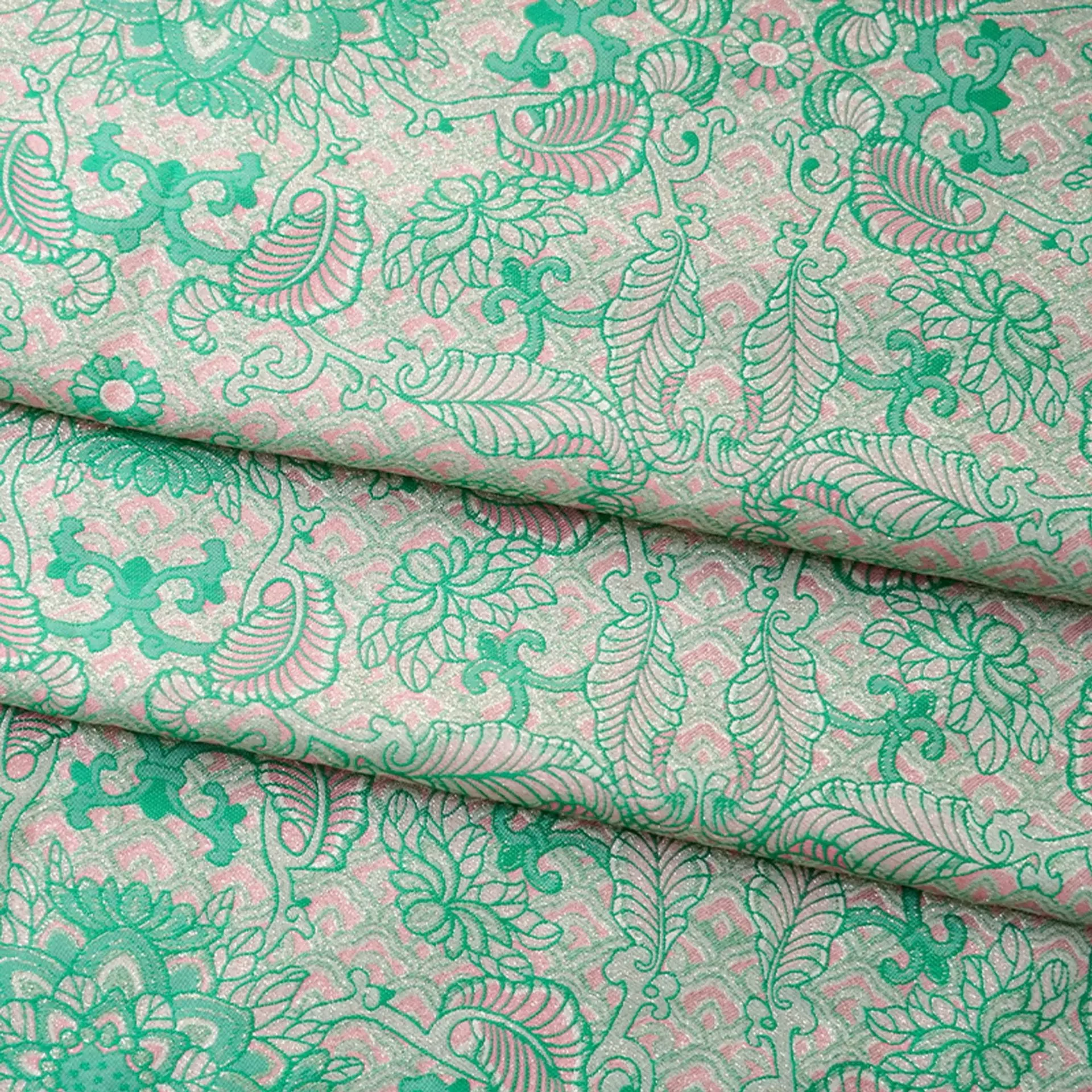 

Chinese Style Brocade Jacquard Fabric Retro Dress Cheongsam Coat Decorative Sewing Fabric