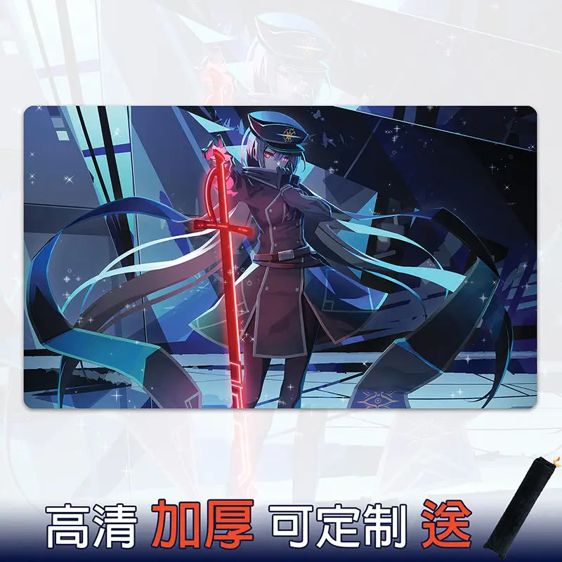 Yugioh OCG Sky Striker Ace Raye Sky Striker Mobilize Card Pad Paymat YGO Mat 60*35cm DIY in Stock