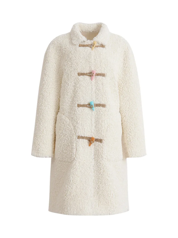 Otoño Invierno nuevo Sle mujer largo eepskin Jaet suave Thiened abrigo de longitud media coreano Sle Stand versión prendas de vestir exteriores