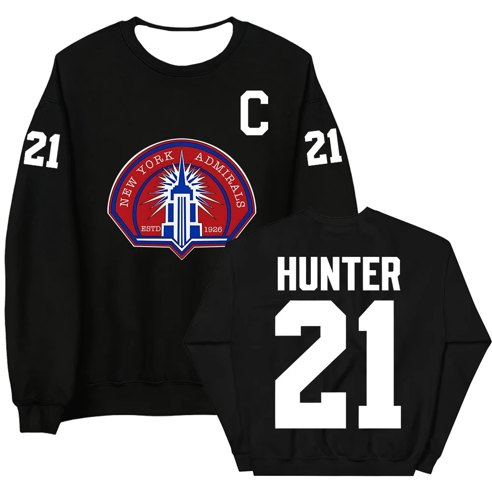 2026 Llya Rozanov 81 Heated Rivalry Crewneck Sweatshirt Shane Hollander 24 Hunter 21 Pullover Montreal Metros Boston Raider Tops