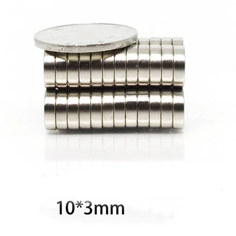 D10 t Magnet Round Disc Super Strong Rare Earth Magnets Fridge Magnet Small Magnets