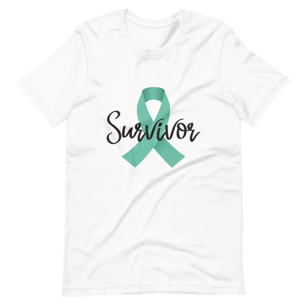 Ovarian Cancer Survivor Ribbon  T Shirt