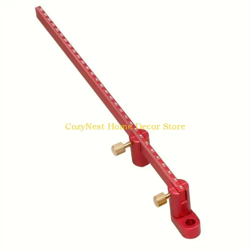 92MF Large for Drawing Circles Portable Aluminum Woodworking Circles Drawing Ruler Tool