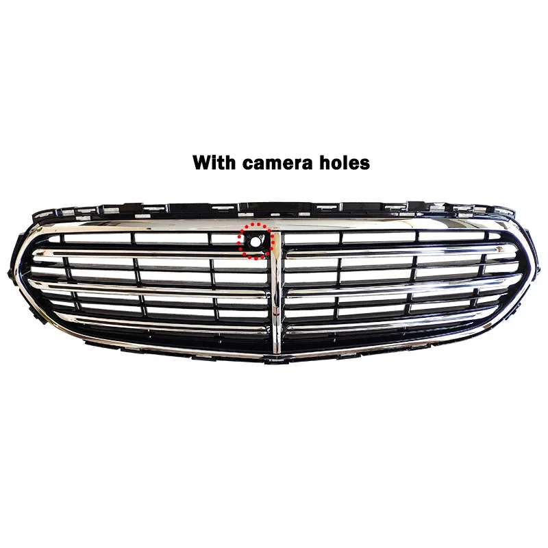 For Mercedes Benz E Class W213 Front Grill Grille Radiator Air Intake Grid Bumper Accessories A2138809703 A2138800240