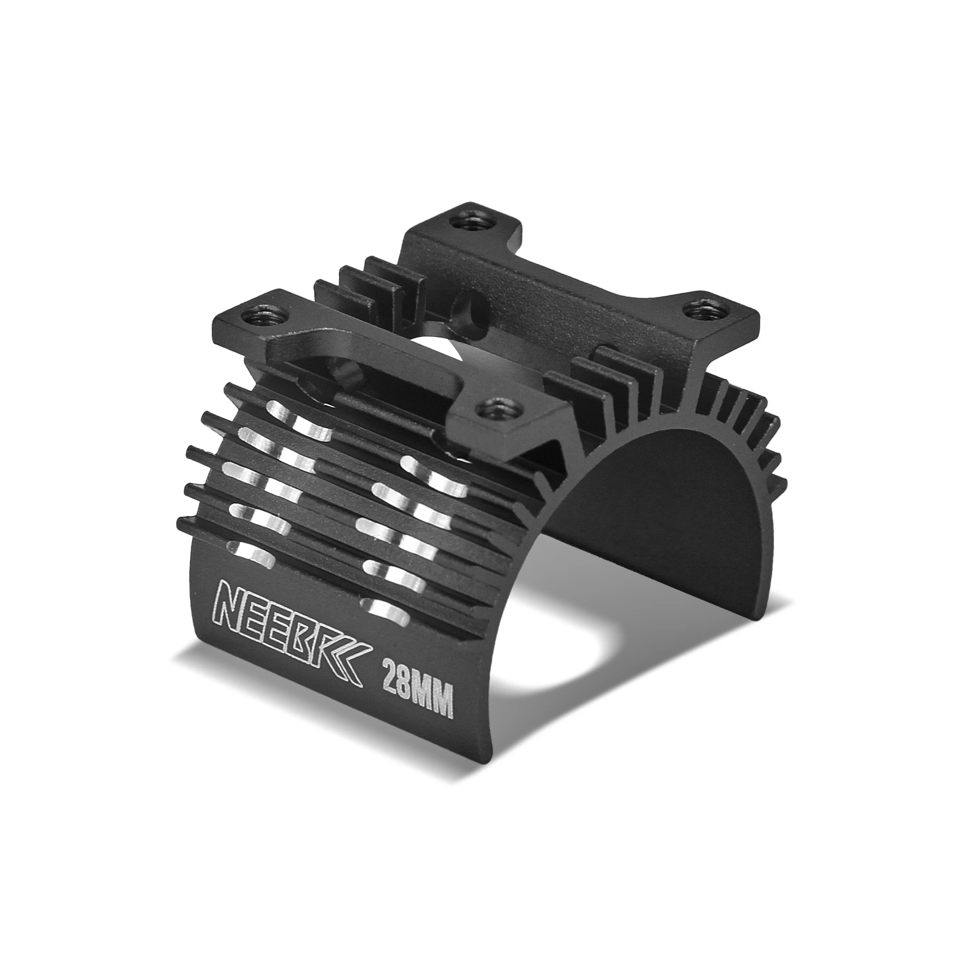 NEEBRC 28MM Metall-Kühlkörper 25mm Motor-Kühlventilator 5-12V für 1/12 1/14 1/16 RC Auto 370 380 390 2838 2840 2847 Bürstenloser Motor – Detail 7