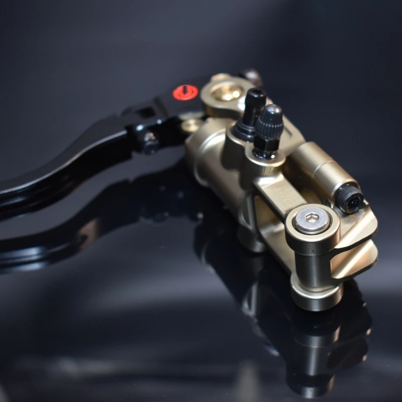 Motorcycle CNC Aluminum Alloy Brake Master Cylinder Left 17.5MM Right 19MM Piston For 22MM Handlebars