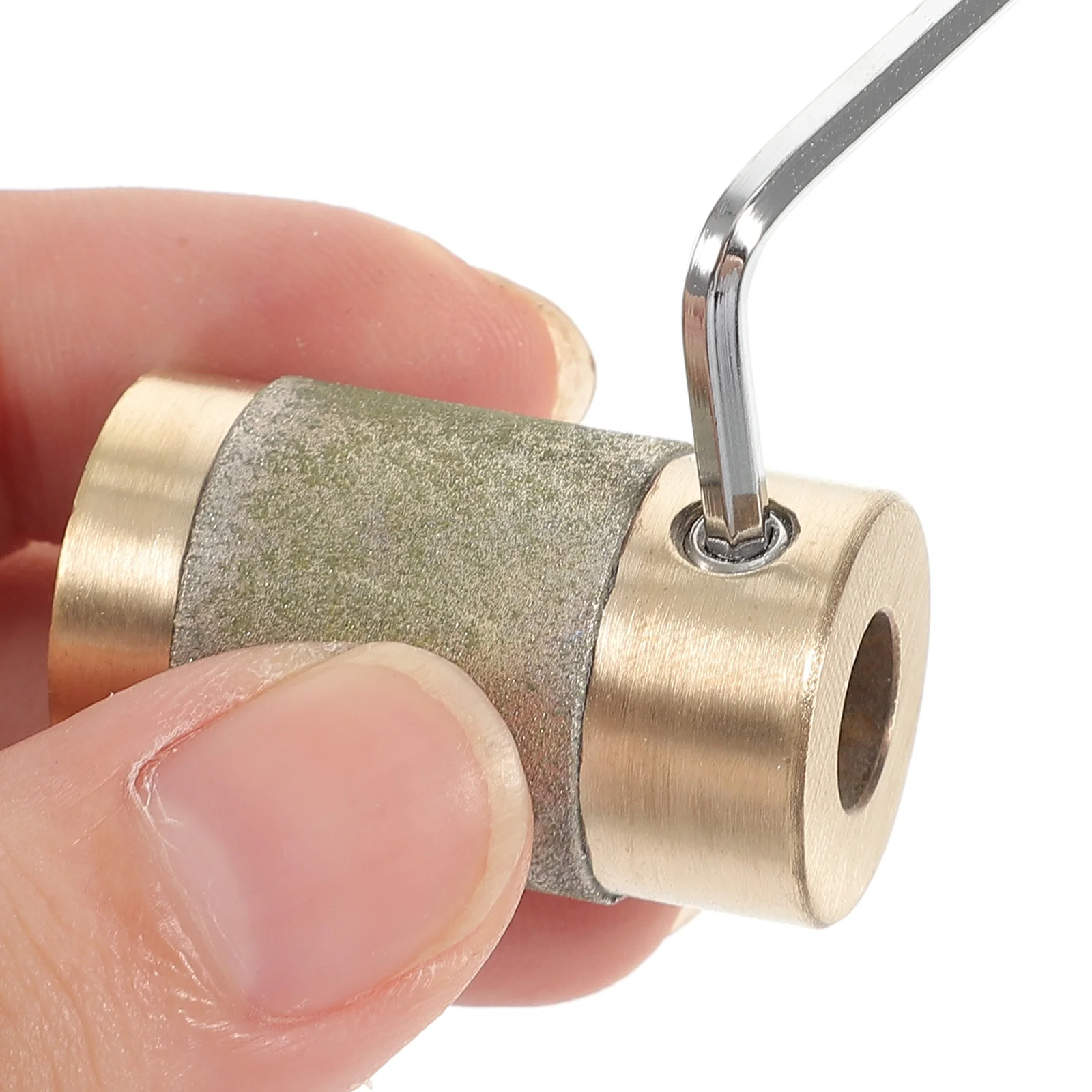 

3 4 Inch Colored Glass Diamond Grinding Head Tools Copper Core Stained Glass Supplies Bits Grinder Quartz Rod Corundum Wheel