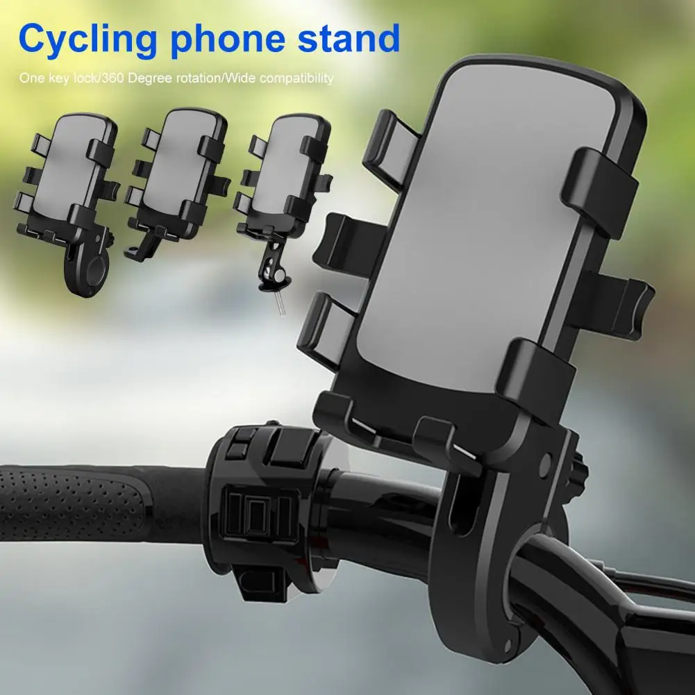 

Bike Phone Mount Universal Bike Phone Holder High Stability Bike Phone Holder Anti-shake Mount for Simple Installation