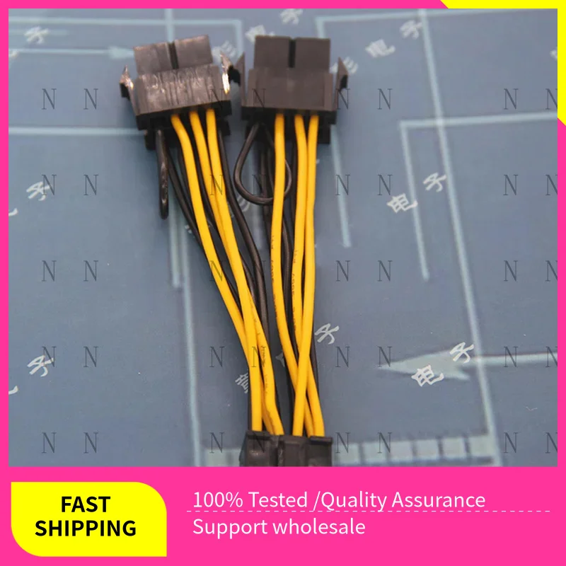 OTZ  For Nvidia K80 M40 M60 P40 P100 Graphics Card Dual 8 GPU Power Cable Acces