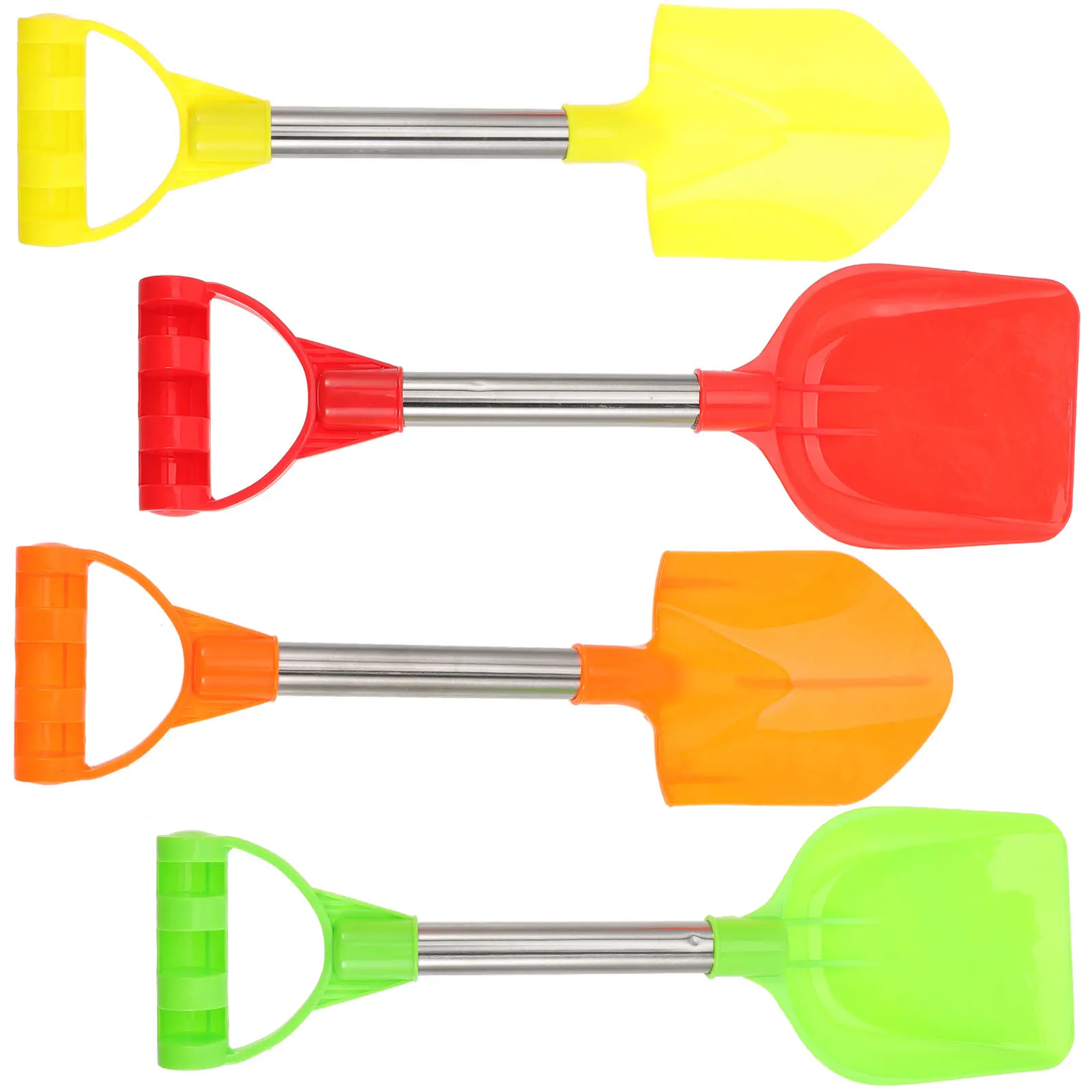 

4Pcs Portable Snow Shovel Game Outdoor Winter Snow Blocks Makers for Kids Creative Multi-Shape Sand Play Durable ABS Material