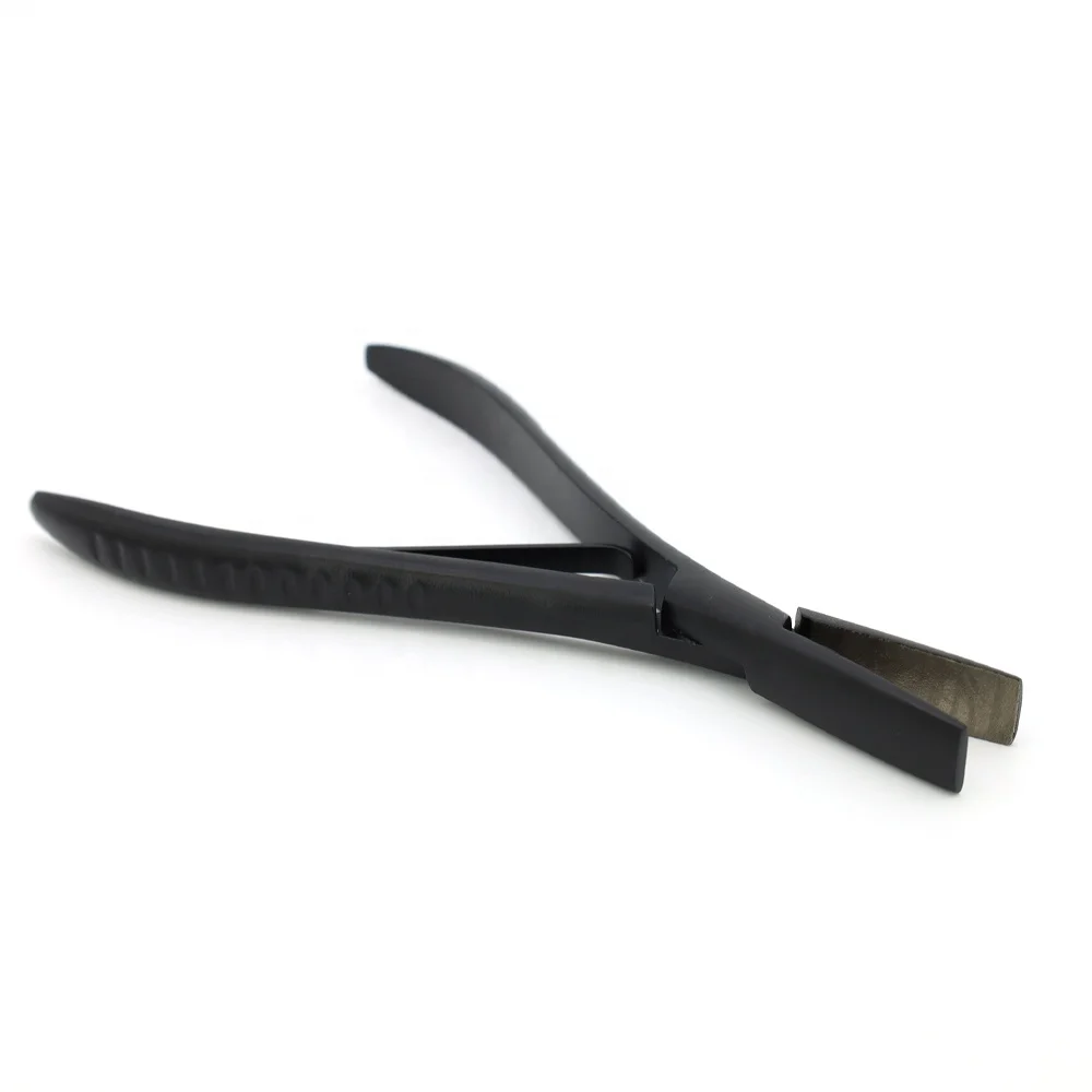 

Black pliers for safer tape pliers hair extensions