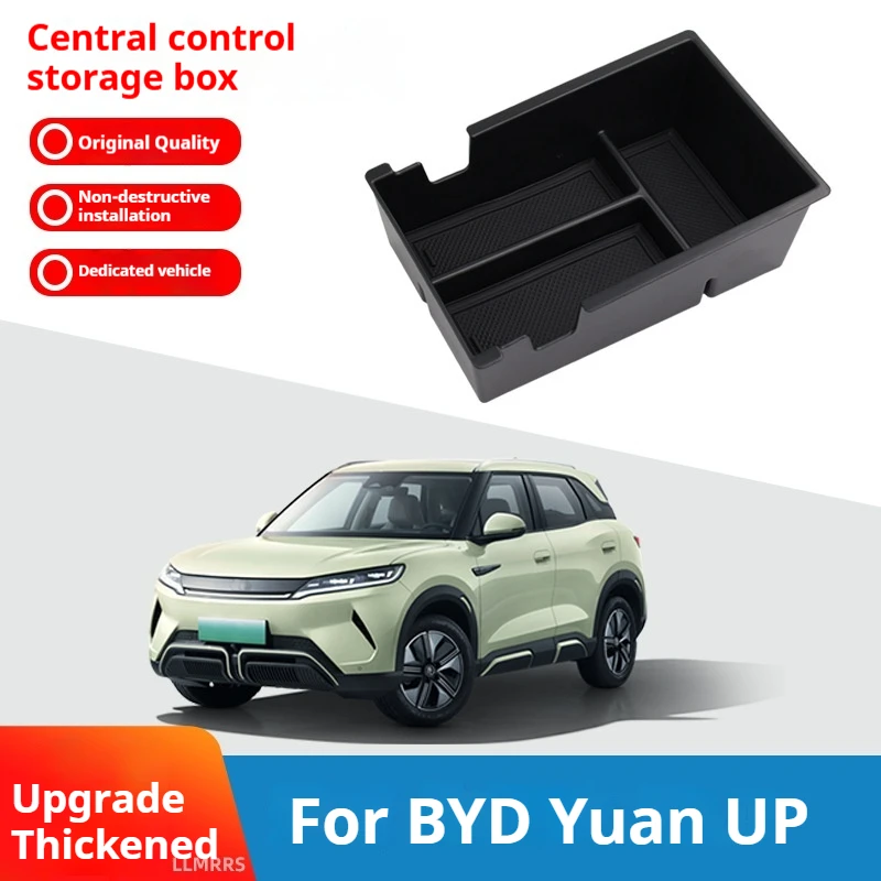 For 2024 BYD Yuan UP central control storage box armrest box storage storage box auto accessories supplies