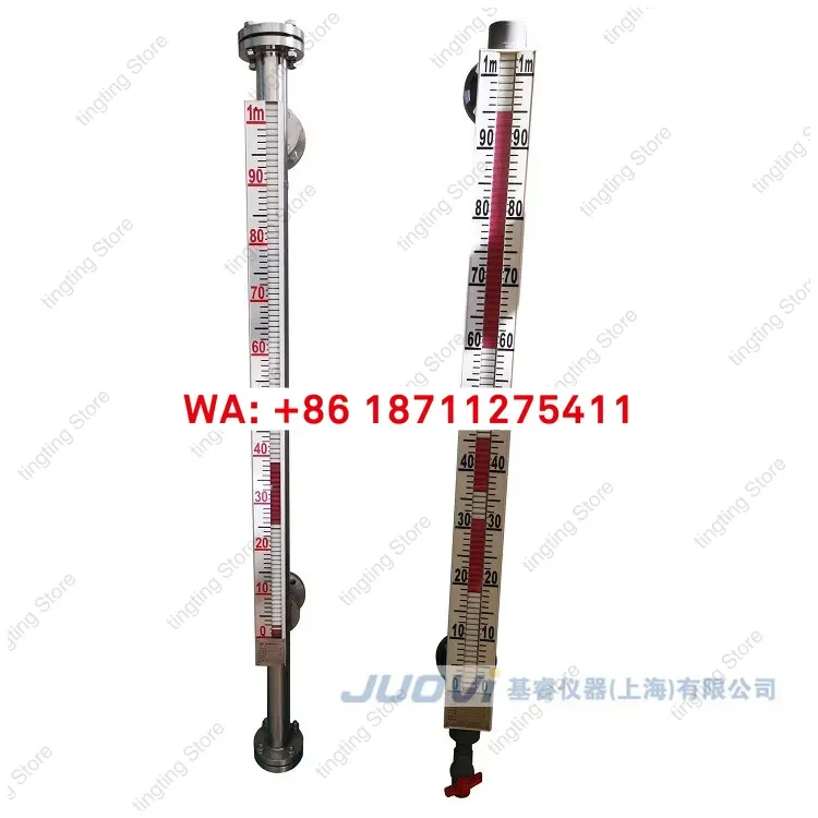 Magnetic flap level gauge FEKUHZ-25 magnetic float level gauge transmitter side mounted top mounted bottom mounted