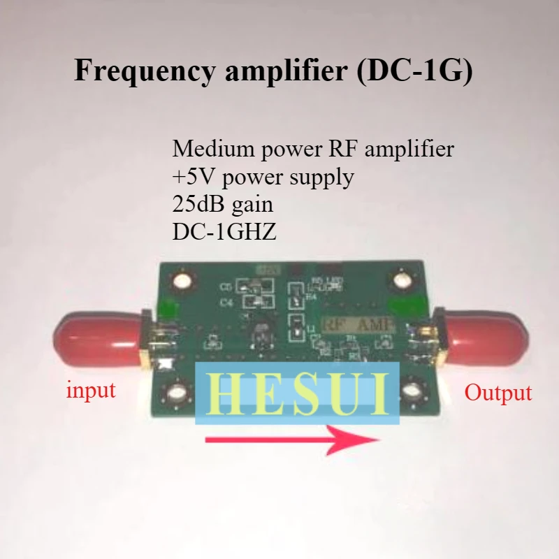 DC-1G RF amplifier IF high gain amplifier FM amplification PA1-1