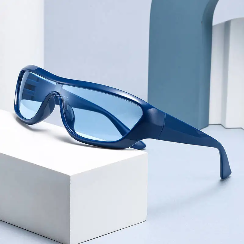 New European and American fashion trend sunglasses, simple personality, temperament, cycling sports men's and women's sunglasses